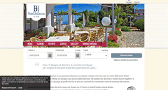 Desktop Screenshot of bellavistacapri.com